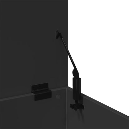 Oppbevaringskiste Svart 60x42x46 cm