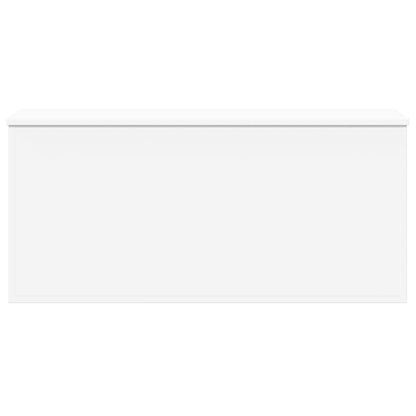 Oppbevaringskiste Hvit 100x42x46 cm