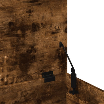 Oppbevaringskiste Røkt Eik 100x42x46 cm