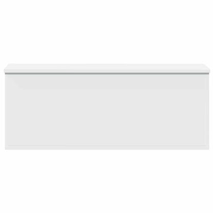 Oppbevaringskiste Hvit 90x35x35 cm