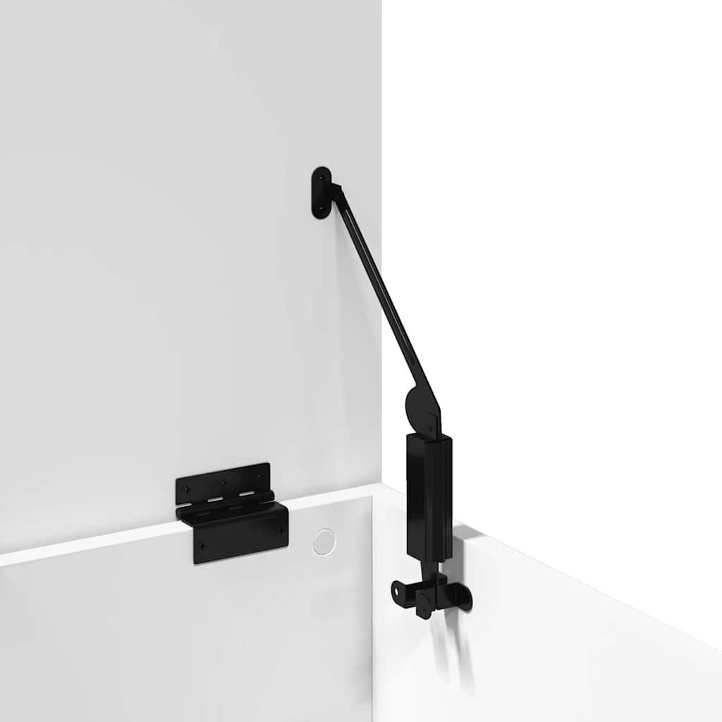 Oppbevaringskiste Hvit 90x35x35 cm