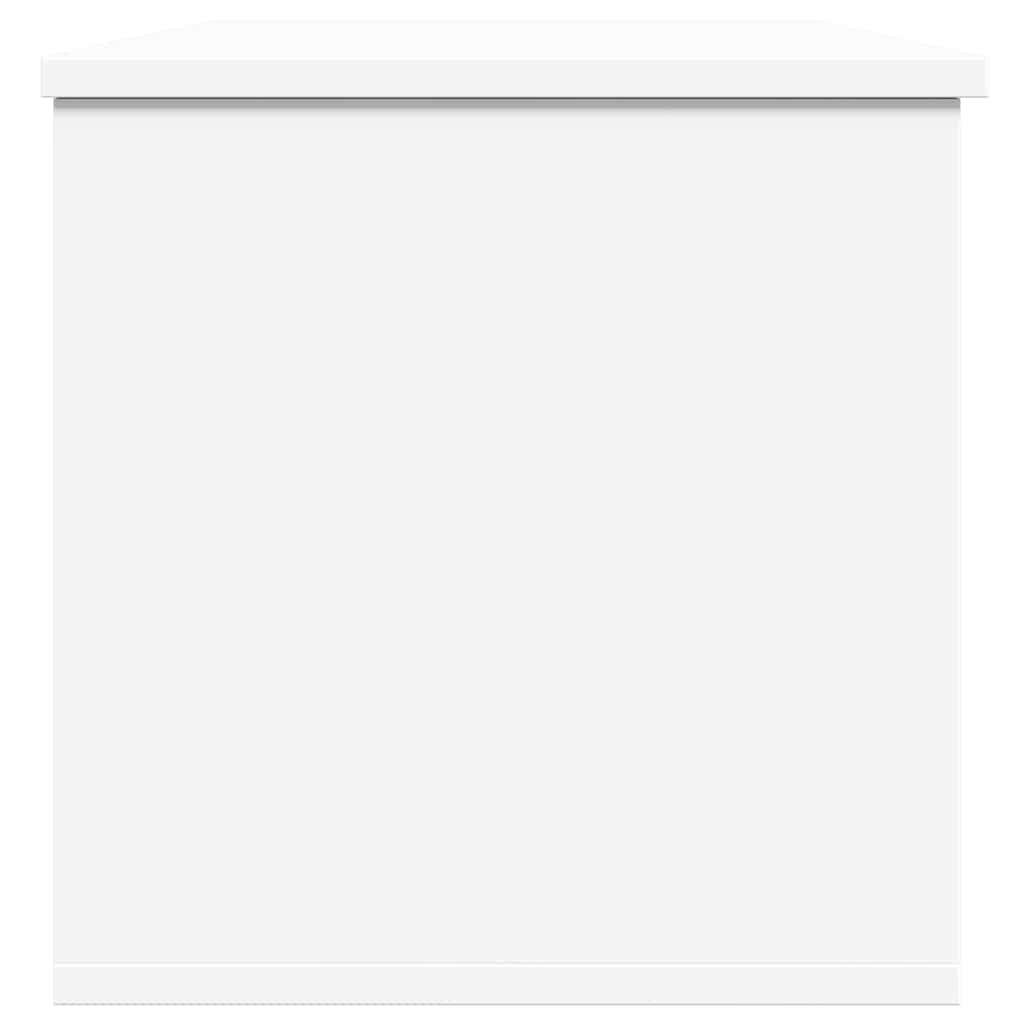 Oppbevaringskiste Hvit 102x35x35 cm