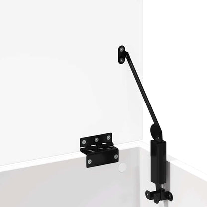 Oppbevaringskiste Hvit 102x35x35 cm