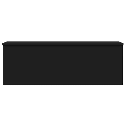 Oppbevaringskiste Svart 102x35x35 cm