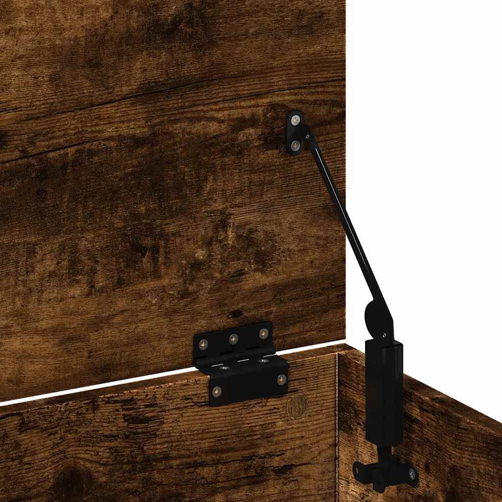 Oppbevaringskiste Røkt Eik 102x35x35 cm