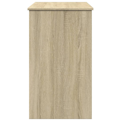 Sminkebord Sonoma Eik speil 100x45x76 cm