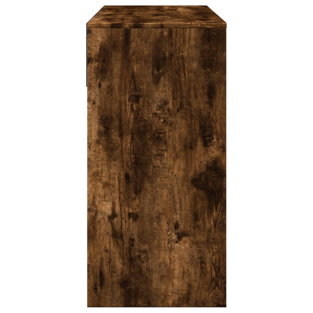 Sminkebord Røkt Eik speil 80x39x80 cm