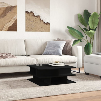 Salongbord Sofabord Svart 70x70x29 cm