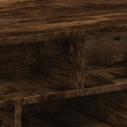 Salongbord Sofabord Røkt Eik 70x70x29 cm