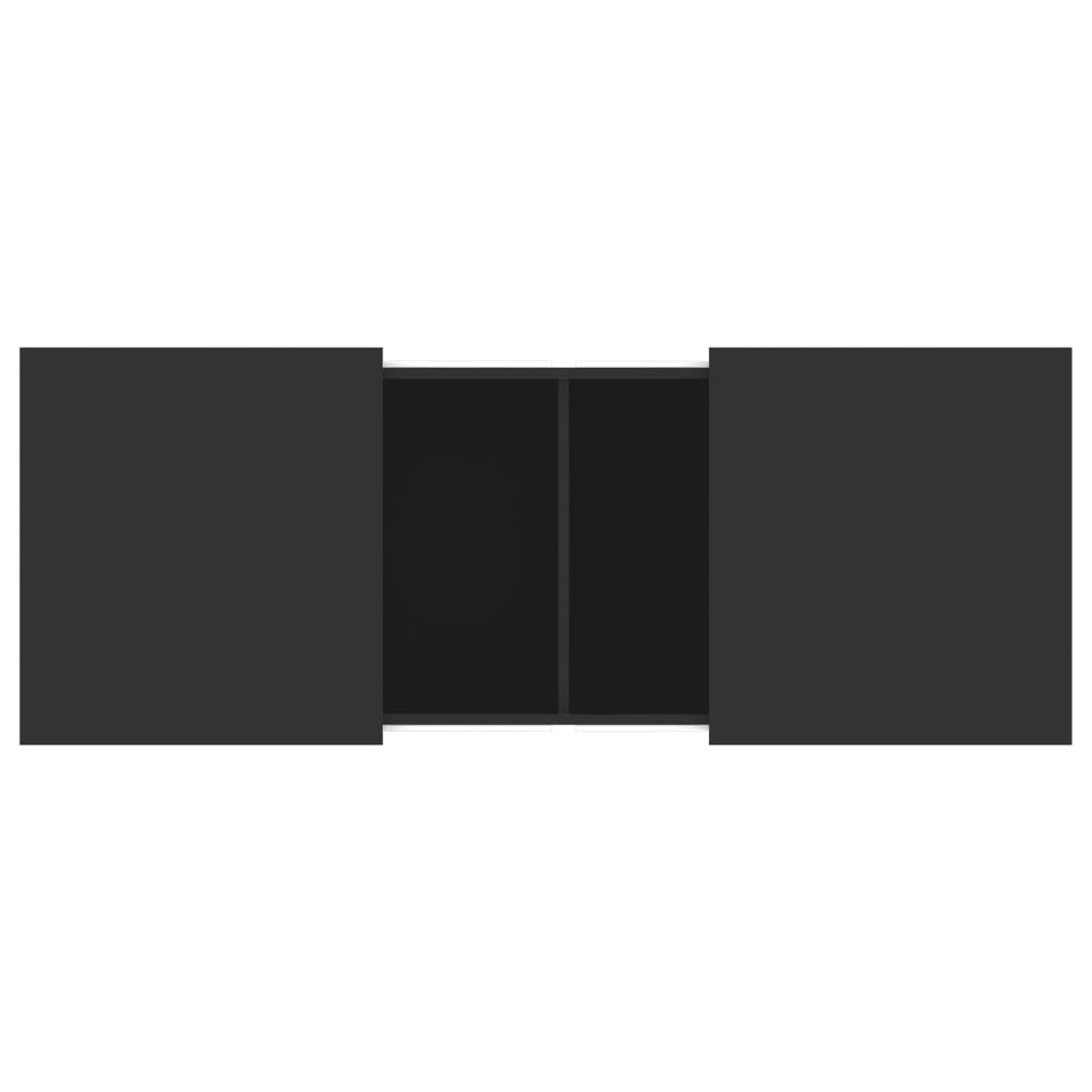 Salongbord Sofabord Svart 100x55x40 cm