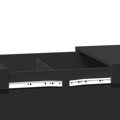 Salongbord Sofabord Svart 100x55x40 cm