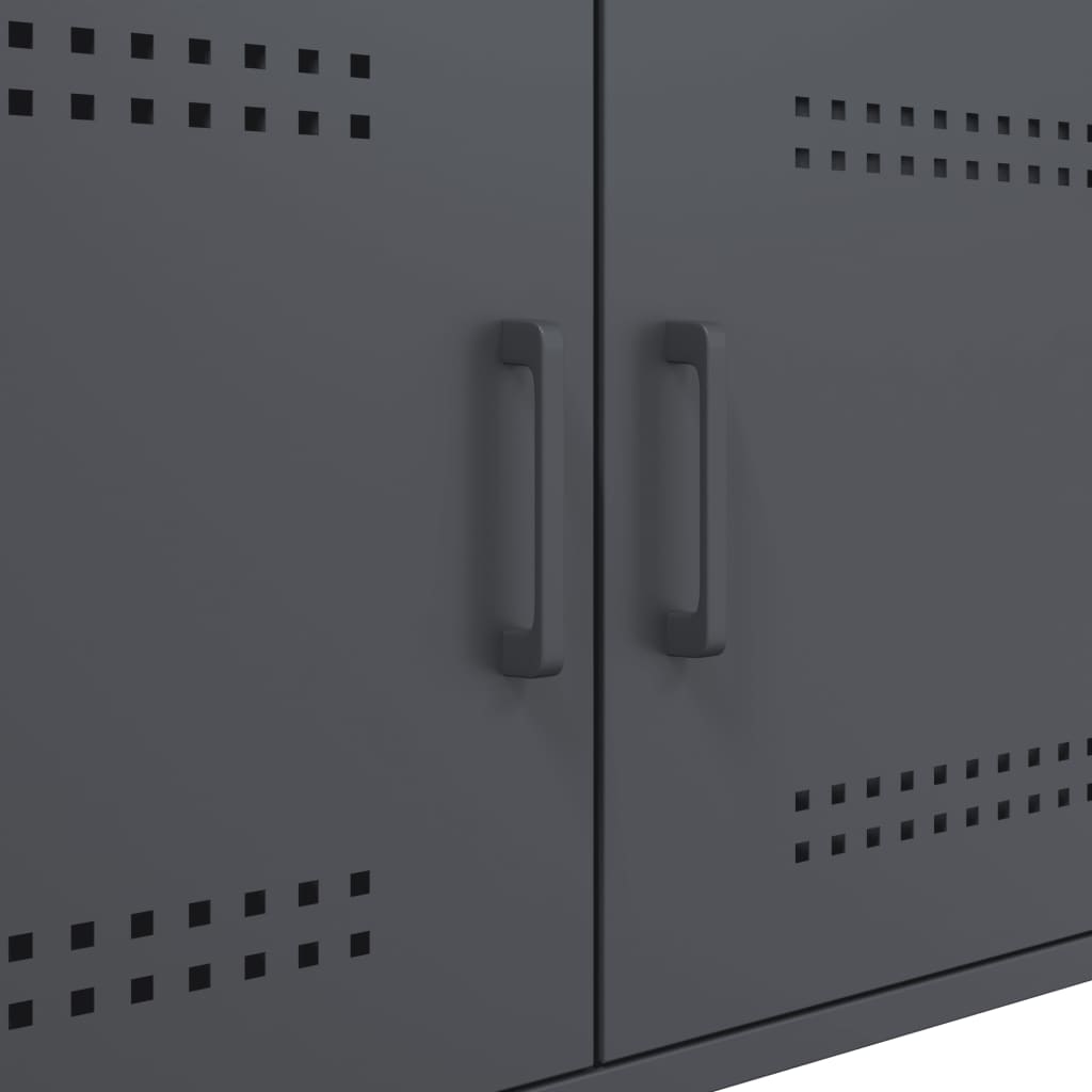 Salongbord Sofabord DIV. antrasitt 68x50x50,5 cm stål