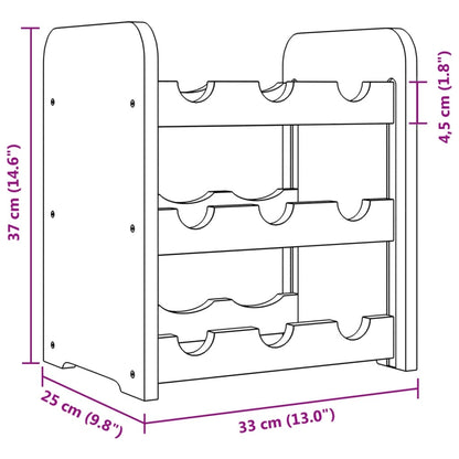 Vinstativ 33x25x37 cm heltre furu