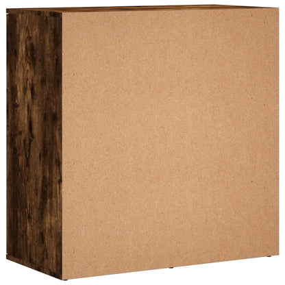 Skjenk Røkt Eik 2 stk 79x38x80 cm