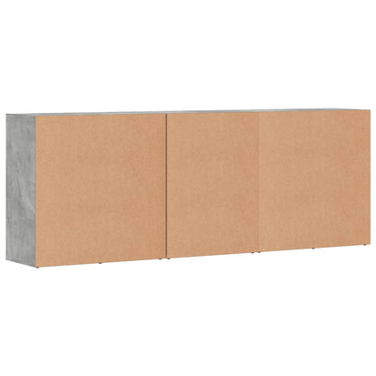 Skjenk Betonggrå 3 stk