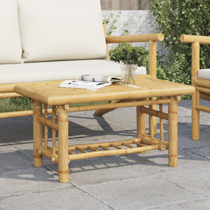 Salongbord Sofabord Tre bambus 70x45x36 cm