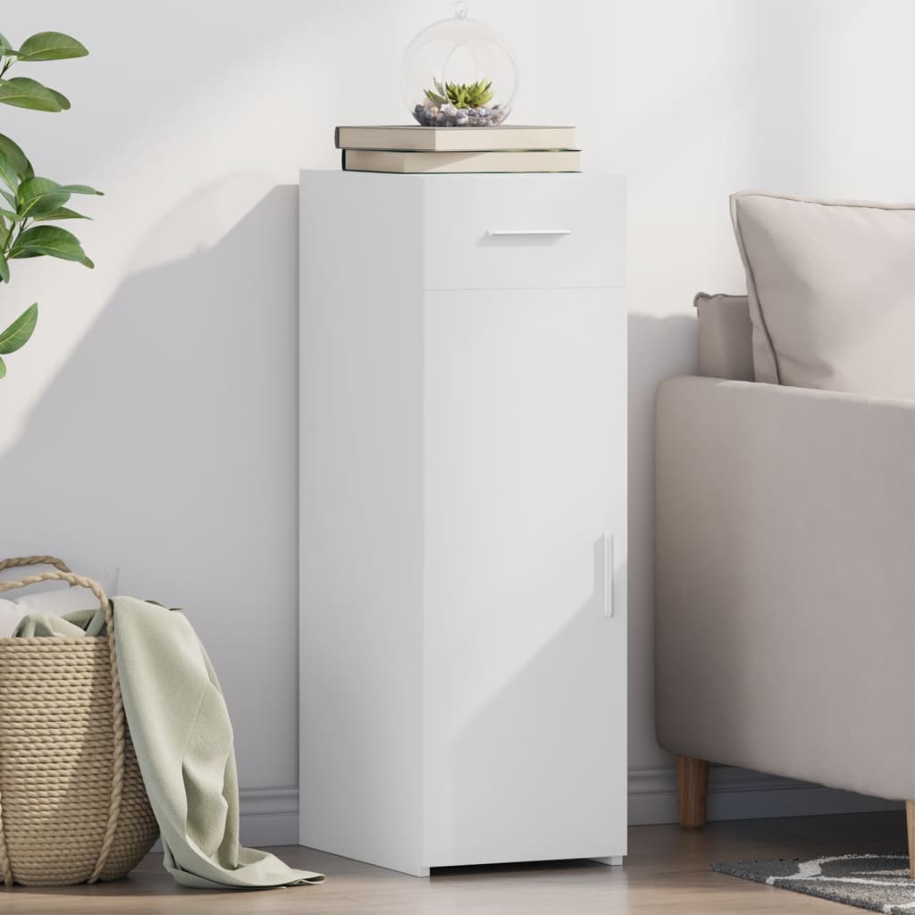 Skjenk Hvit 30x42,5x93 cm