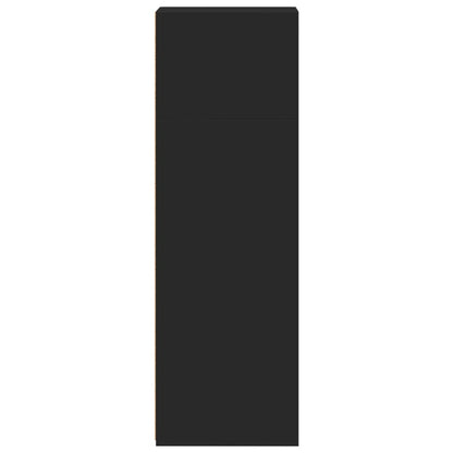 Bokhylle Svart 30x41x124 cm