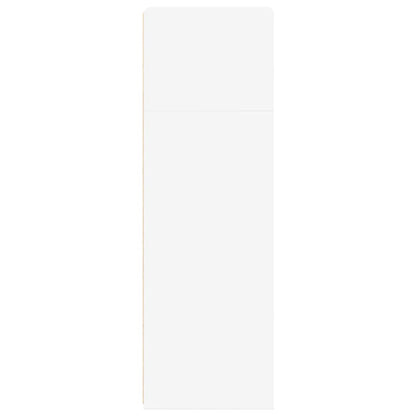 Bokhylle Hvit 40x41x124 cm