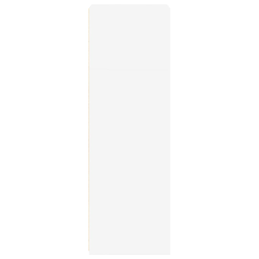 Bokhylle Hvit 45x41x124 cm