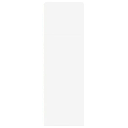 Bokhylle Hvit 45x41x124 cm