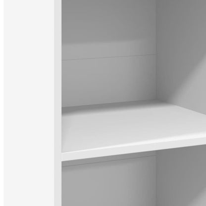 Bokhylle Hvit 45x41x124 cm