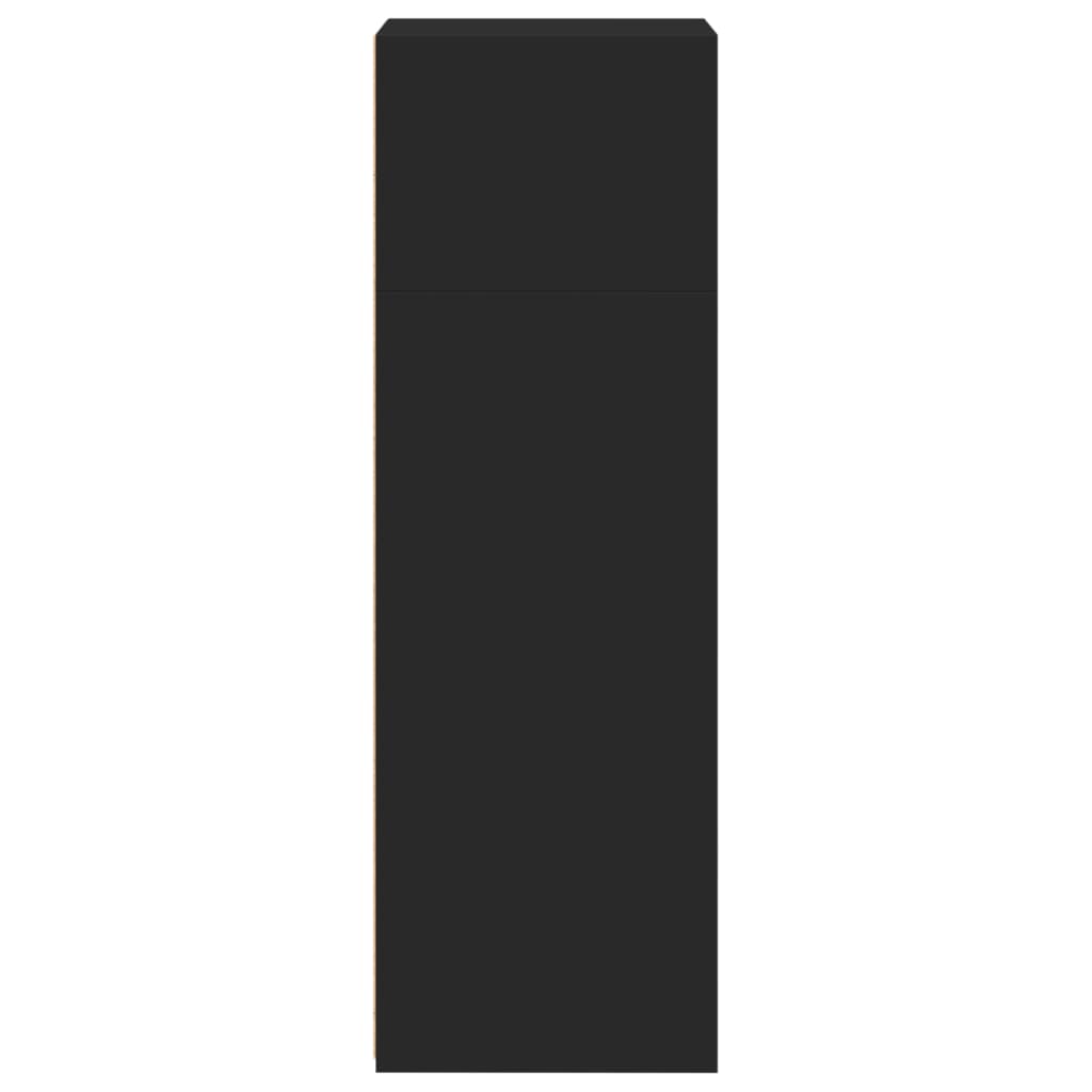 Bokhylle Svart 45x41x124 cm
