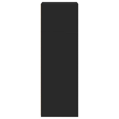 Bokhylle Svart 45x41x124 cm