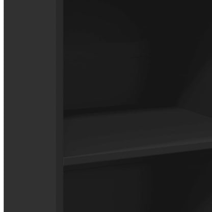 Bokhylle Svart 45x41x124 cm