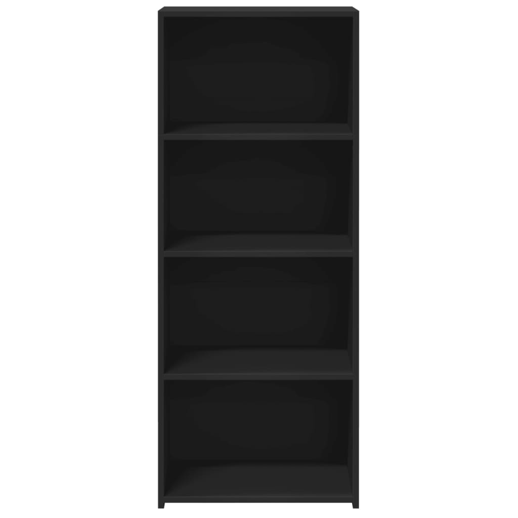Bokhylle Svart 50x41x124 cm