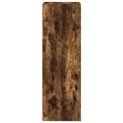 Bokhylle Røkt Eik 50x41x124 cm