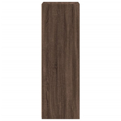 Bokhylle Brun Eik 50x41x124 cm