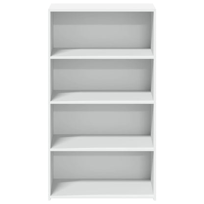 Bokhylle Hvit 70x41x124 cm