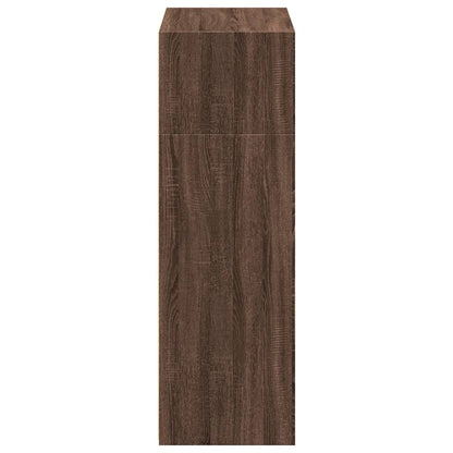 Bokhylle Brun Eik 70x41x124 cm