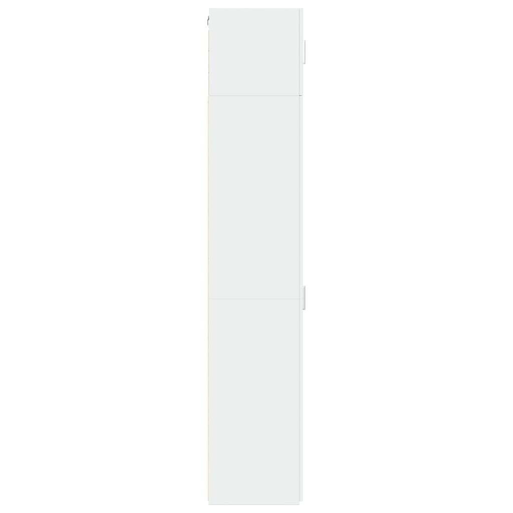 Skap Hvit 30x42,5x225 cm