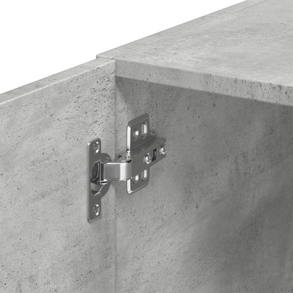 Skap Betonggrå 40x42,5x225 cm