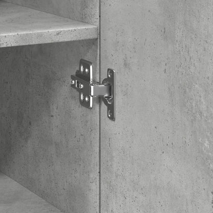 Skap Betonggrå 40x42,5x225 cm