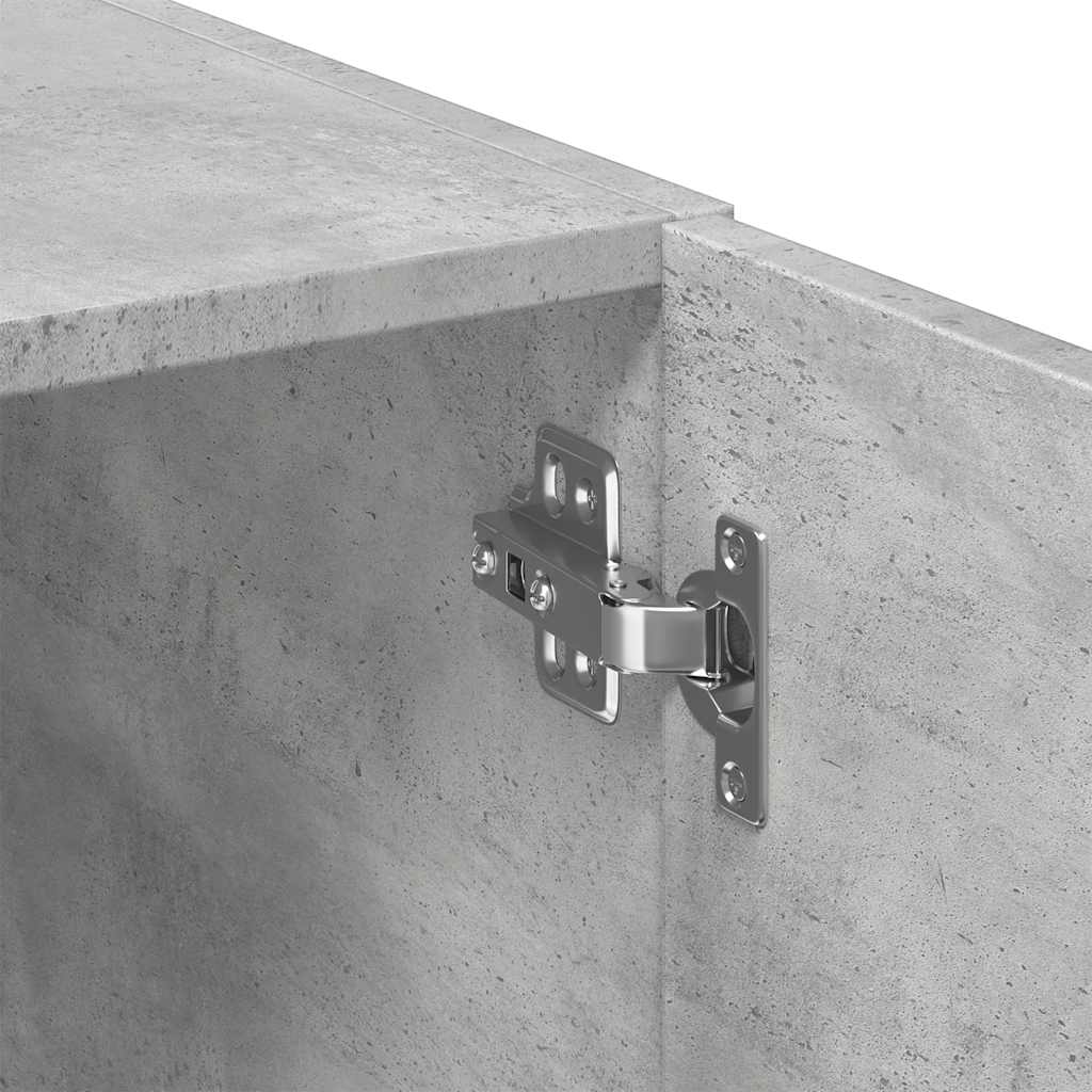 Skap Betonggrå 50x42,5x225 cm