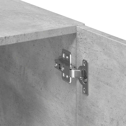 Skap Betonggrå 50x42,5x225 cm