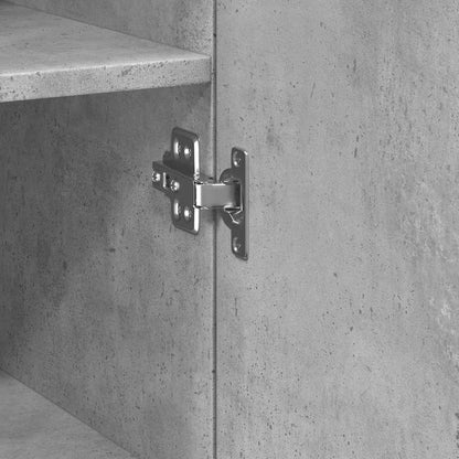 Skap Betonggrå 50x42,5x225 cm