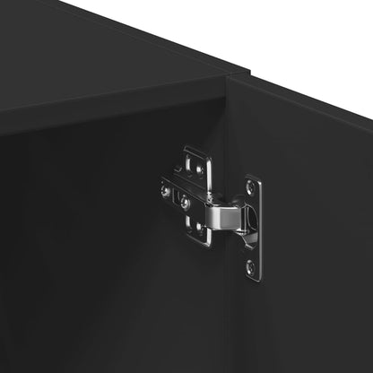 Skap Svart 70x42,5x225 cm