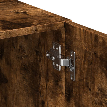 Skap Røkt Eik 80x42,5x225 cm