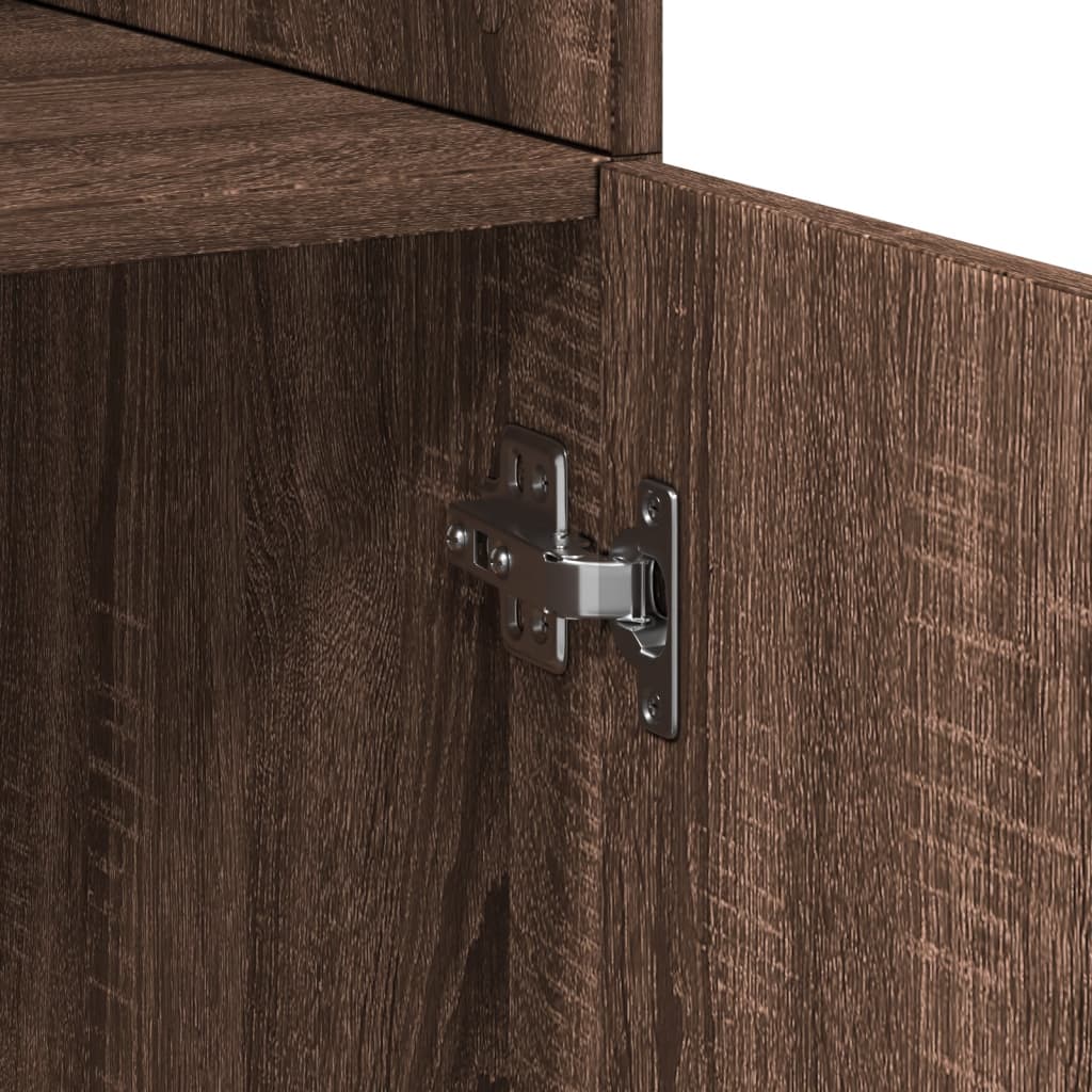 Skap Brun Eik 70x42,5x185 cm