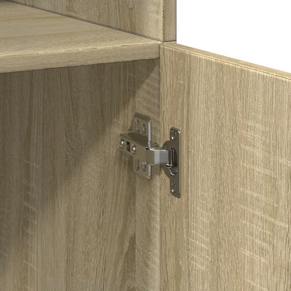 Skap Sonoma Eik 80x42,5x185 cm