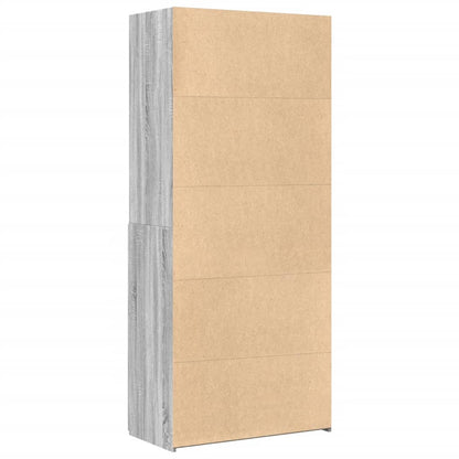 Skap Sonoma Grå 80x42,5x185 cm