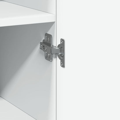 Bokhylle Hvit 45x42,5x185 cm