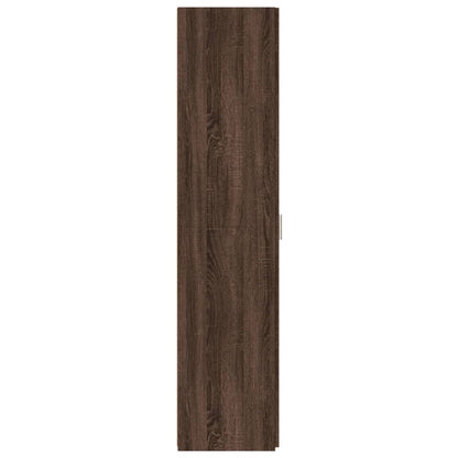 Bokhylle Brun Eik 45x42,5x185 cm