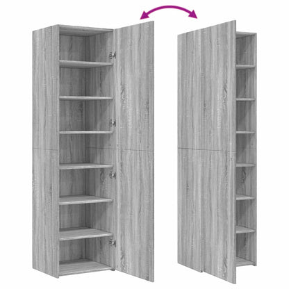 Skap Sonoma Grå 50x42,5x185 cm