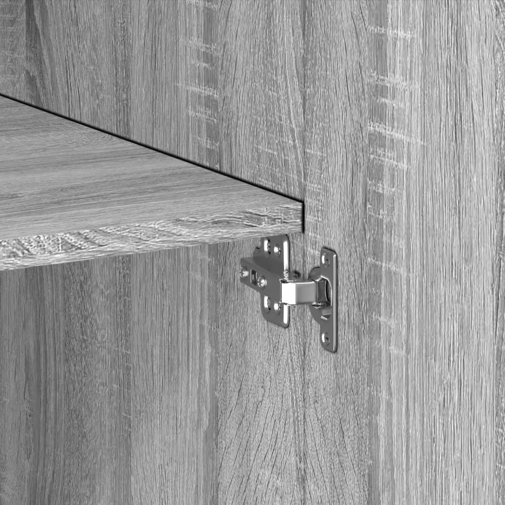 Skap Sonoma Grå 70x42,5x185 cm