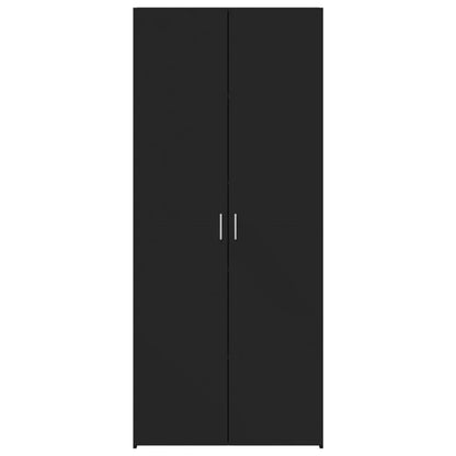 Skap Svart 70x42,5x185 cm